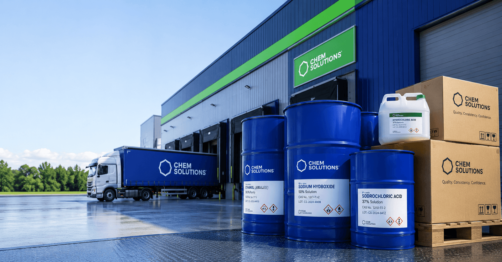 ChemShopee warehouse and delivery